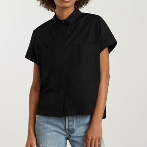 Everlane The Short-Sleeve Box Shirt - Size L